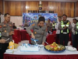 Hari Lalu Lintas Bhayangkara Ke-71, Satlantas Polres Gunung Mas Perkuat Komitmen Pelayanan