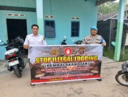 SOSIALISASI PENEBANGAN HUTAN SECARA LIAR (ILEGAL LOGING) OLEH PERSONIL POLSEK PULAU PETAK