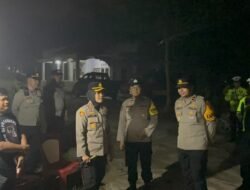 Kapolres Gunung Mas Pimpin Patroli Skala Besar dan Salurkan Logistik untuk Pos Pantau Karhutla