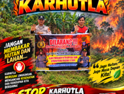 “Cegah Karhutla” Polsek Kapuas Timur Rutin Sosialisasi dan Imbau Masyarakat Tidak Membakar Hutan dan Lahan
