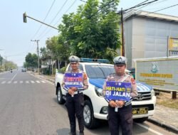Wujudkan Kamseltibcarlantas Kondusif, Satlantas Polres Kapuas Antisipasi Balapan Liar.