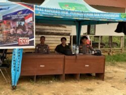 Perkuat Antisipasi, Polres Murung Raya Siaga Di Pos Terpadu Karhutla Km 40