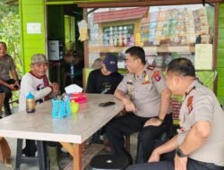 Wujudkan Program Polisi Bersama Masyarakat, Plh Kapolres Murung Raya Kunjungi Warga Kel. Puruk Cahu