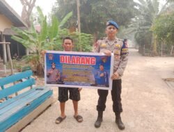 Cegah Illegal Fishing, Satpolairud Polres Kapuas Imbau Hal Ini Pada Warga Pesisir DAS Kapuas.