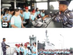 Kodaeral XII Terima Kunjungan 106 Siswa SD Kristen Imanuel 2, Kenalkan Dunia Kebaharian dan Alutsista TNI AL