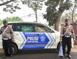 Antisipasi Lakalantas, Satlantas Polres Kapuas Pantau Arus Lalu Lintas Lingkar Luar Kota