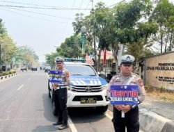 Wujudkan Kamseltibcarlantas Kondusif, Satlantas Polres Kapuas Antisipasi Balapan Liar.
