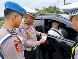 Dukung Operasi Patuh Telabang 2026, Polres Gunung Mas Gelar Gaktibplin Personel