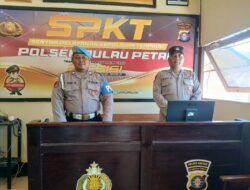 POLSEK PULAU PETAK LAKSANAKAN SIAGA MAKO PAGI