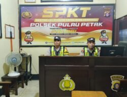 POLSEK PULAU PETAK LAKSANAKAN KEGIATAN SIAGA MAKO PADA MALAM HARI GUNA CIPTAKAN SITUASI AMAN