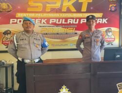 POLSEK PULAU PETAK LAKSANAKAN SIAGA MAKO PAGI