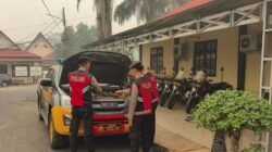*PASTIKAN KESIAPSIAGAAN OPERASIONAL DAN PELAYANAN MASYARAKAT, SATSAMAPTA POLRES BARITO TIMUR LAKSANAKAN SERAH TERIMA PIKET PATROLI RANMOR R4*