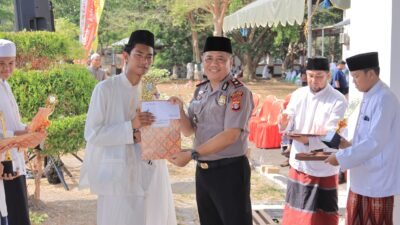 WAKAPOLRES SERUYAN HADIRI UPACARA HARI SANTRI, PERKUAT SEMANGAT KEBANGSAAN