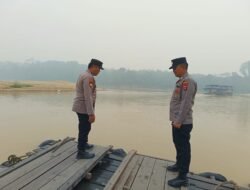 Dengan Patroli Dialogis, Polsek Tewang Sangalang Garing dan Pulau Malan Berikan Rasa Aman Kepada Masyarakat
