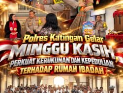 Polres Katingan Gelar Minggu Kasih, Perkuat Kerukunan dan Kepedulian terhadap Rumah Ibadah