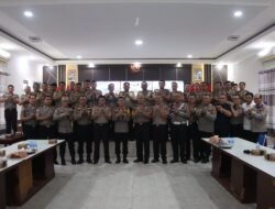 Wujudkan Profesionalisme, Polres Barito Utara Sambut Kedatangan Tim Supervisi Fungsi SDM Polda Kalteng