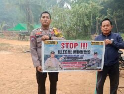 ‎Upaya Pencegahan Penebangan Hutan secara Liar (Ilegal Logging), Bhabinkamtibmas sosialisasi kepada masyarakat.