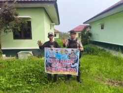 *Jaga Kawasan Perkebunan dari Ancaman Karhutla, Sat Samapta Polres Bartim Tingkatkan Patroli dan Sosialisasi kepada Masyarakat*
