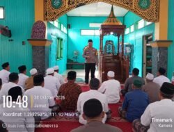 JUMAT KELILING DI MASJID MUJAHIDIN, POLSEK SERUYAN HULU PERERAT SILATURAHMI DAN JAGA KAMTIBMAS