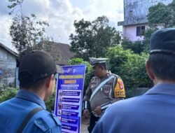 SATLANTAS POLRES SERUYAN SOSIALISASIKAN KESELAMATAN BERLALU LINTAS KEPADA ANGGOTA DAMKAR